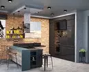 Nakreslíme interiér šedé kuchyně: jak oživit prostor a učinit to zlomyslný (82 fotografií) 4611_121