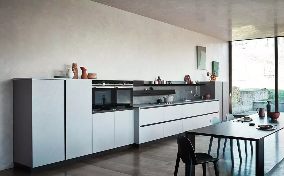 Me koostame halli köögi sisemuse: kuidas ruumi taaselustada ja muuta see ülemisse (82 fotot) 4611_128
