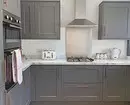 We draw up the interior of the gray kitchen: how to revive the space and make it mischievous (82 photos) 4611_146