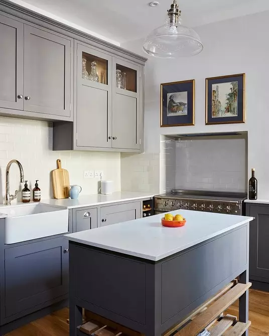 Me koostame halli köögi sisemuse: kuidas ruumi taaselustada ja muuta see ülemisse (82 fotot) 4611_18