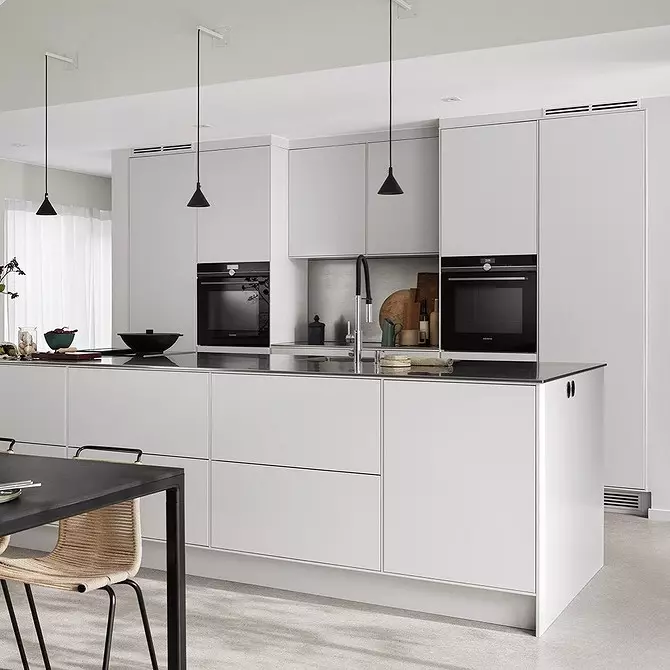Me koostame halli köögi sisemuse: kuidas ruumi taaselustada ja muuta see ülemisse (82 fotot) 4611_43