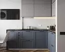 Izračujemo unutrašnjost sive kuhinje: kako oživjeti prostor i učiniti ga nestašnim (82 fotografije) 4611_86