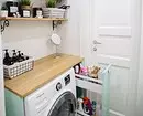 Que e como almacenar nas prateleiras do baño para que sempre parecía limpo: 7 consellos 4680_14