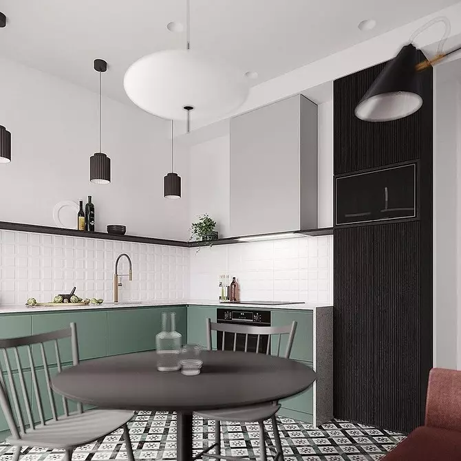We draw up a kitchen design with an area of ​​10 square meters. m with balcony: 3 examples from pro and useful tips 470_16