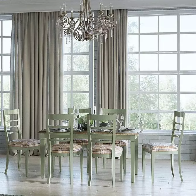Lijepa dekor prozora u kuhinji: Razmislite o vrsti petlje i unutarnji stil 4732_16
