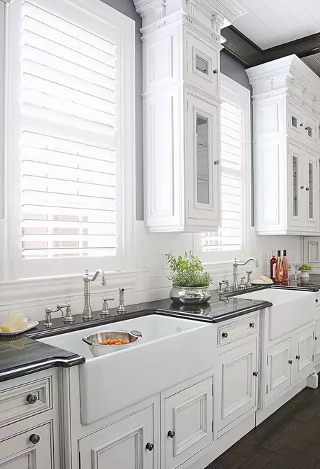 Beautiful window decor in the kitchen: Consider the type of loop and interior style 4732_51
