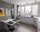 Decor frumos de ferestre în bucătărie: ia în considerare tipul de buclă și stil interior 4732_99