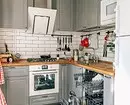 Kombinerat kök-vardagsrum i Khrushchev: Hur man ordnar utrymme korrekt och vackert 4738_11