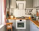 Kombineret køkken-stue i Khrushchev: Sådan arrangeres plads korrekt og smukt 4738_48