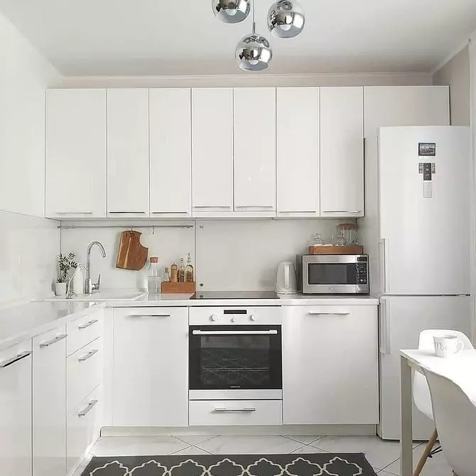 اتاق آشپزخانه ترکیبی آشپزخانه در خروشچف: نحوه ترتیب دادن فضای به درستی و زیبا 4738_72