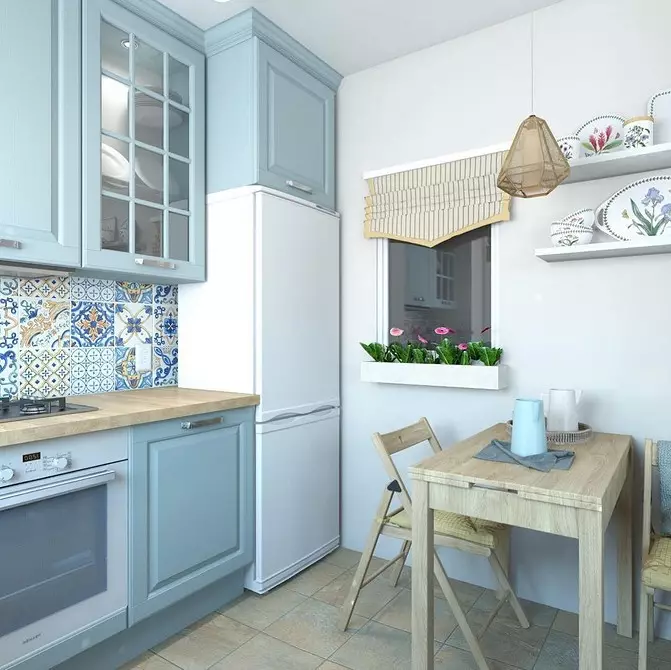 Kombinirana kuhinja-dnevna soba v Khruščov: Kako urediti prostor pravilno in lepo 4738_75