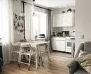 Kombinovana kuhinja-dnevna soba u Khruščevu: Kako urediti prostor pravilno i lijep 4738_8