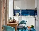 Sala de estar combinada de cociña en Khrushchev: como organizar espazo correctamente e fermoso 4738_91