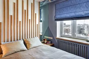محل خواب در یک دست - یک مشکل نیست: 6 نمونه از آپارتمان طراح 4777_1