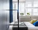 محل خواب در یک دست - یک مشکل نیست: 6 نمونه از آپارتمان طراح 4777_3