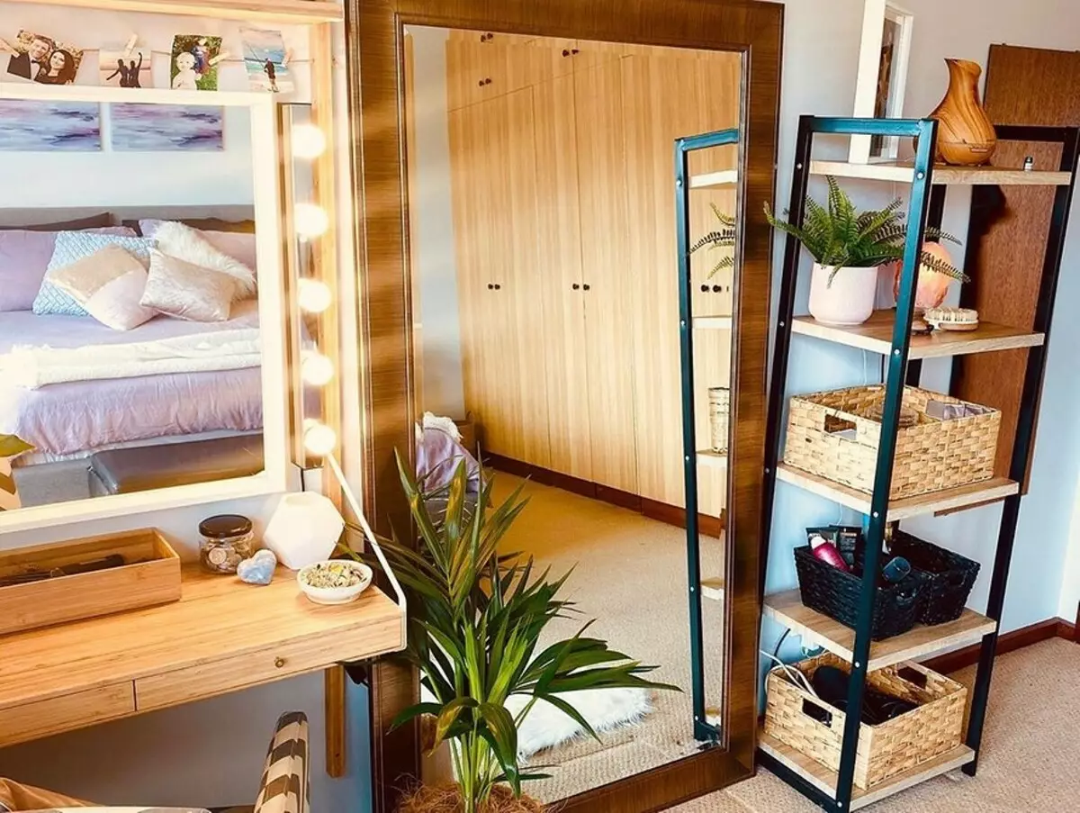 Guļamistabas Ikea Interjers: Real Fotogrāfijas un dizaina risinājumi - IVD.ru 4809_105