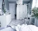 အိပ်ခန်းများ Ikea Interior ရှိအိပ်ခန်းများ - စစ်မှန်သောဓါတ်ပုံများနှင့်ဒီဇိုင်းဖြေရှင်းနည်းများ - Ivd.ru 4809_24