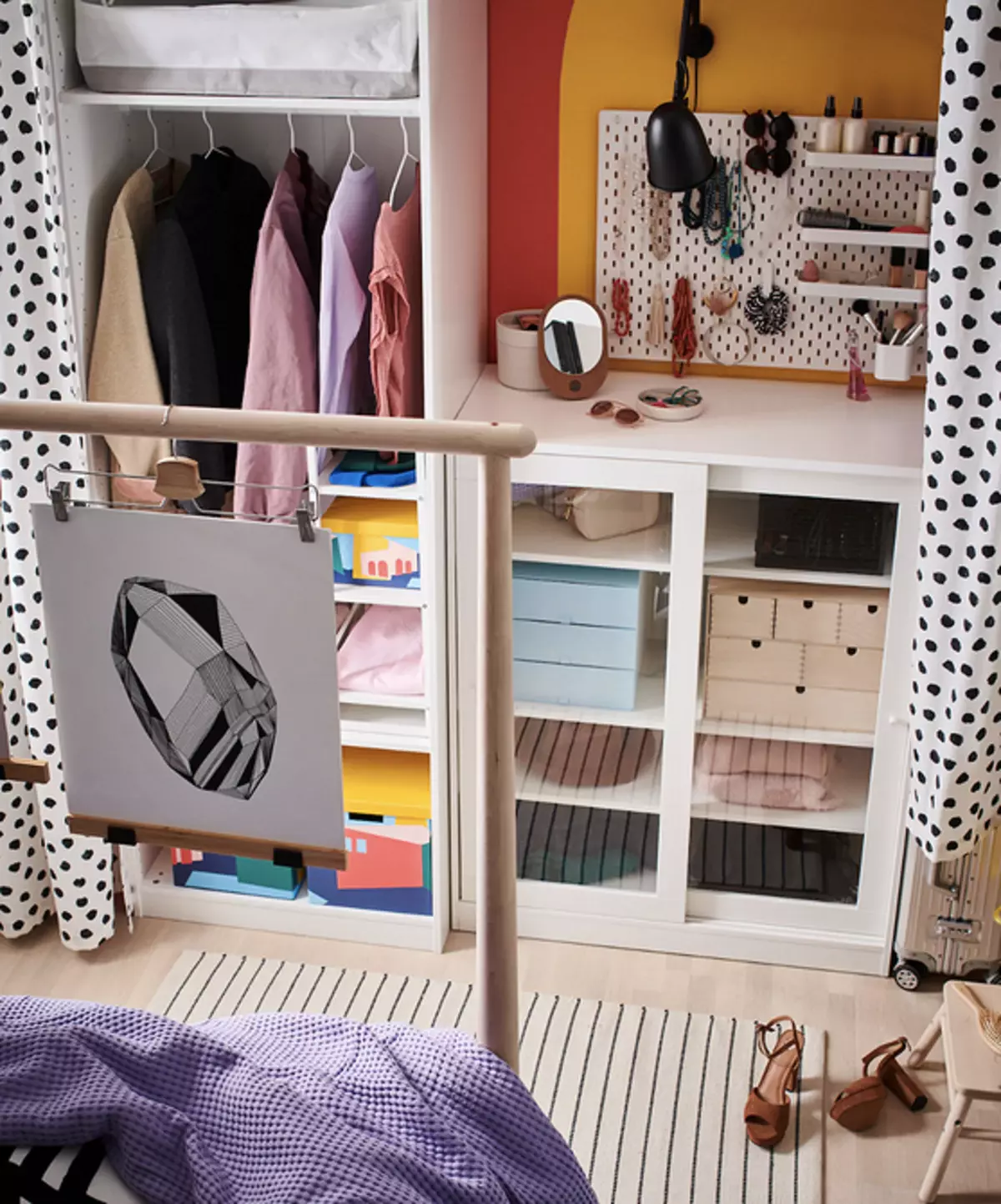 Dormitorios IKEA en el interior: fotos reales y soluciones de diseño - IVD.RU 4809_96