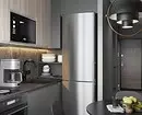 สถานที่ที่จะใส่ตู้เย็น: 6 สถานที่ที่เหมาะสมในอพาร์ทเมนท์ (ไม่เพียง แต่ห้องครัว) 480_17
