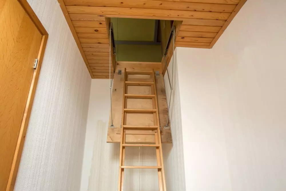 We make the staircase on the attic of their own hands: Construction Review and Mounting Plan 4825_6
