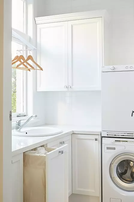 Bathroom design with a washing machine: We carry out the technique and make the space functional 4843_107