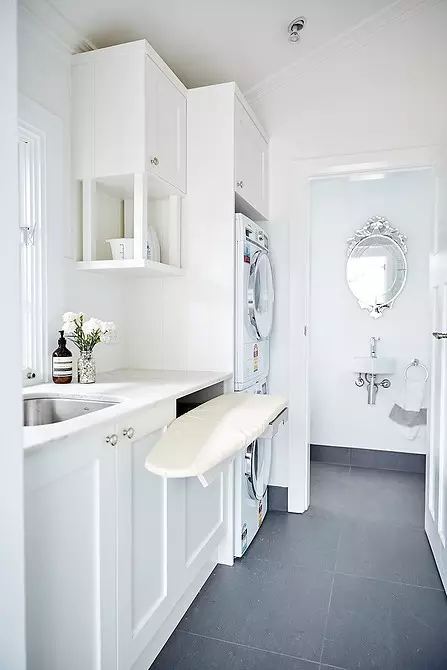 Bathroom design with a washing machine: We carry out the technique and make the space functional 4843_109