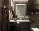 Bathroom design with a washing machine: We carry out the technique and make the space functional 4843_38