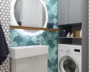 Badezimmerdesign mit einer Waschmaschine: Wir führen die Technik aus und machen den Raum funktionsfähig 4843_39