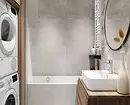 Bathroom design with a washing machine: We carry out the technique and make the space functional 4843_99