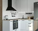 8 esempi funzionali del design della cucina con un'area di 6 metri quadrati. M. 488_4