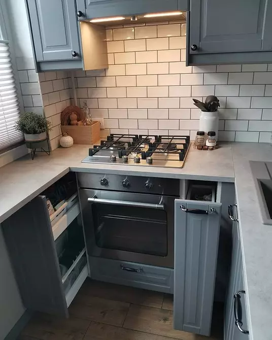 8 Contoh fungsional desain dapur dengan luas 6 meter persegi. M. 488_51