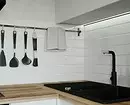 8 Exemplos funcionais de design de cozinha com uma área de 6 metros quadrados. M. 488_7
