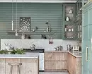 Cuisine interior in mint color (76 photos) 4935_10