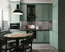 Cuisine interior in mint color (76 photos) 4935_32