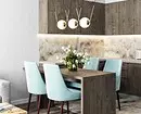 Cuisine interior in mint color (76 photos) 4935_46