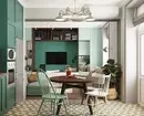 Cuisine interior in mint color (76 photos) 4935_96