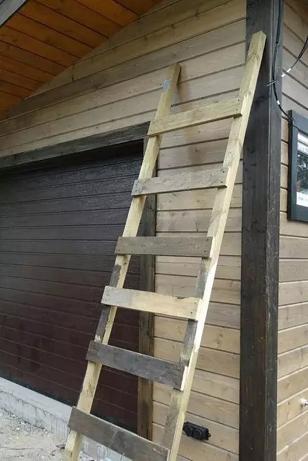 Kako zgraditi okostna garaža z drevesa z lastnimi rokami 4947_42