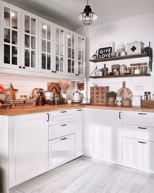 Küchen von IKEA: echte Fotos im Innern und 5 Stilsorten, in denen sie perfekt passen 4971_13
