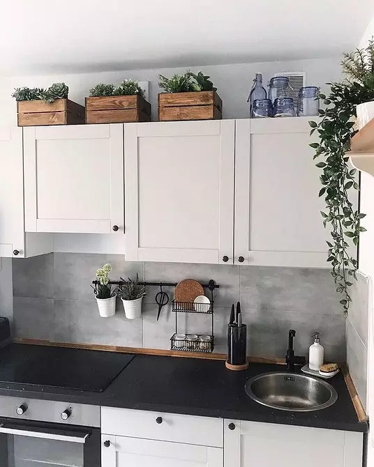 Køkkener fra IKEA: Ægte billeder i interiøret og 5 stilarter, hvor de passer perfekt 4971_21