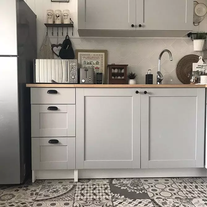 Cozinhas de Ikea: fotos reais no interior e 5 estilos em que eles vão se encaixar perfeitamente 4971_32