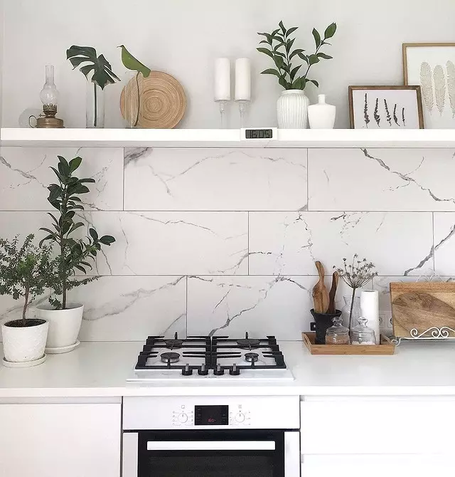 Cucine da Ikea: foto reali nell'interno e 5 stili in cui si adattano perfettamente 4971_35