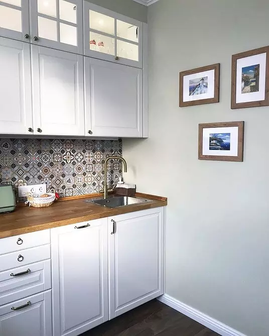 Køkkener fra IKEA: Ægte billeder i interiøret og 5 stilarter, hvor de passer perfekt 4971_93