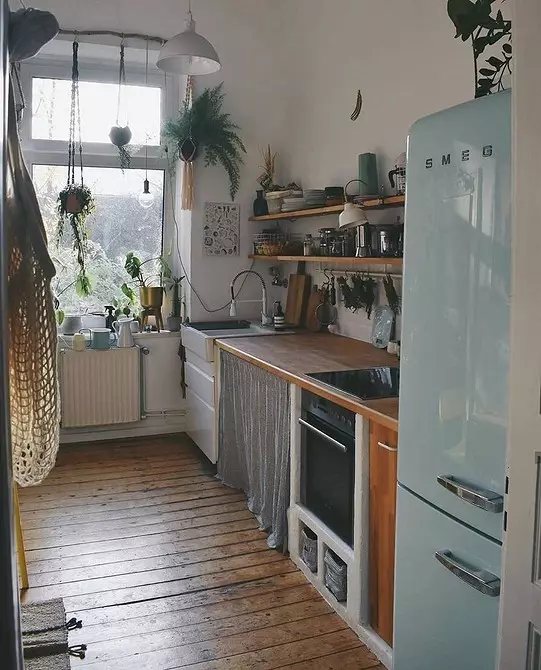 Køkkener fra IKEA: Ægte billeder i interiøret og 5 stilarter, hvor de passer perfekt 4971_94