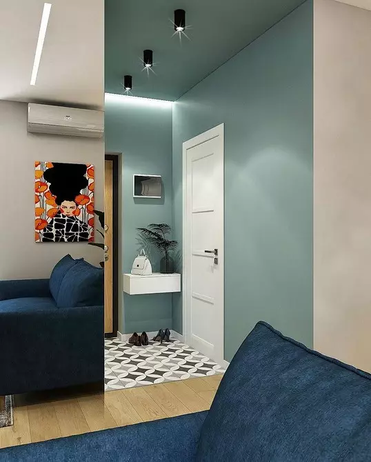 5 popolne barvne tehnike za notranjost majhnega stanovanja 4989_18