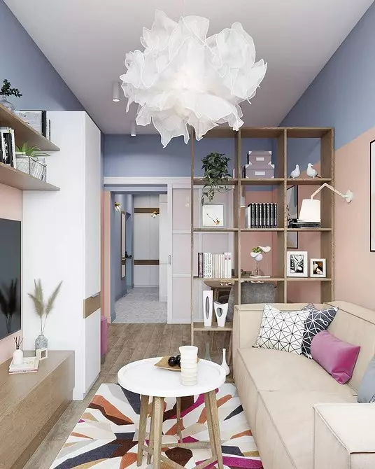 5 Técnicas de cores perfectas para o interior dun pequeno apartamento 4989_23