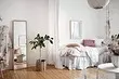 How to enter a bedroom mirror: 7 of the right and beautiful ways