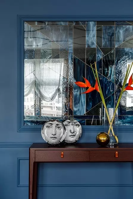 Hoe te gebruiken in het interieur Classic Blue - de kleur van het jaar PANTONE: Designers zijn verantwoordelijk 4997_17