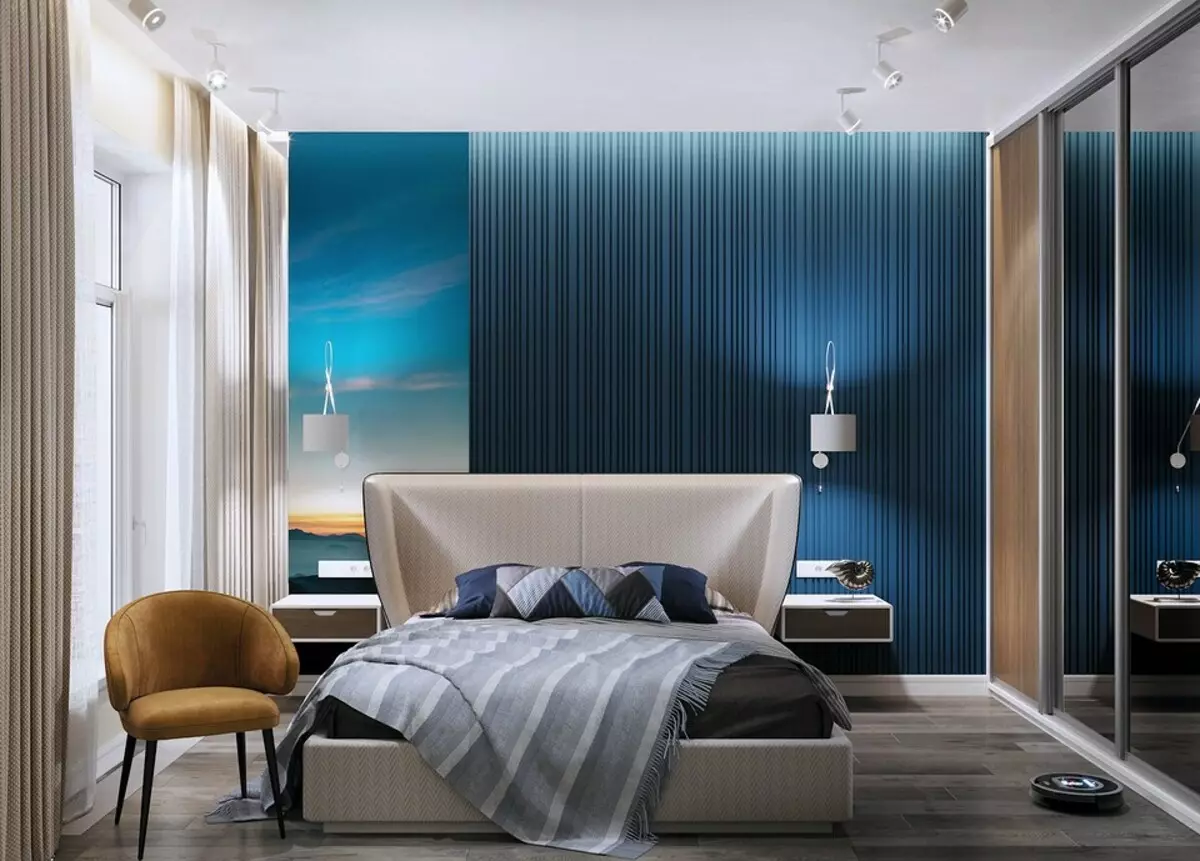 How to use in the interior Classic blue - the color of the year Pantone: Designers are responsible 4997_20