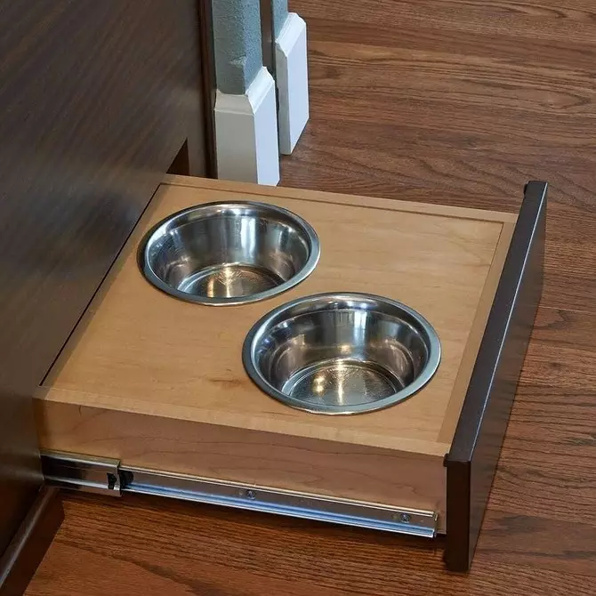 How to use the base of the kitchen headset: 8 functional and witty ideas 505_19