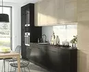 Nós decoramos a cozinha em preto: belas idéias e conselhos 5101_148